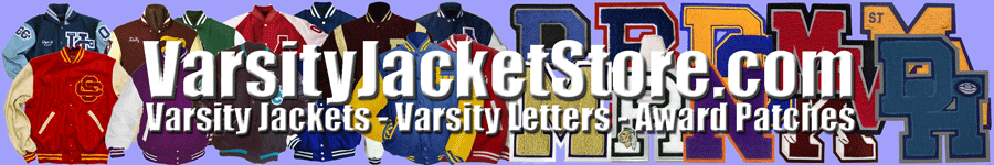 Beckman Varsity Letterman Jackets - Beckman Varsity Jackets -  Beckman Letterman Jackets - Beckman High School Letter Jackets